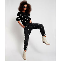 One Teaspoon Black Star Saints Boyfriend Jean - Black Star