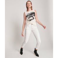 One Teaspoon White Freebirds II High Waist Skinny Jean - White