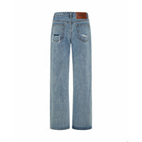 One Teaspoon Hollywood Jackson Mid Waist Wide Leg Jeans - Hollywood