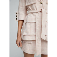 Acler Ashwood Jacket - Blush