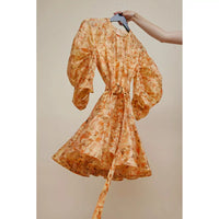 Acler Bonhill dress - Peach Parfait