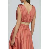 Acler Landon Top - Terracotta