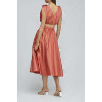 Acler Landon Skirt - Terracotta