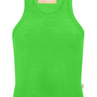 Araminta James Terry Tank - Light Apple