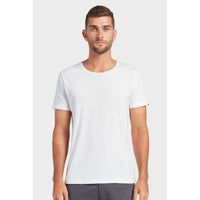 The Academy Brand Acad Basic Crew - White