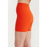 Blanca Bike Shorts - Red Orange