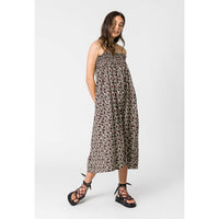 Remain Christy Dress - Holiday Floral Ivory