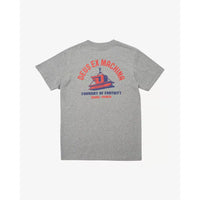 Deus Ex Machina Daft Steady (Regular Fit) Tee - Grey Maple