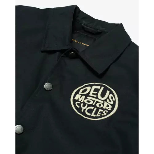 Deus Ex Machina Redux Coach (Classic Fit) Jacket - Black