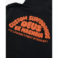 Deus Ex Machina Byron Surf (Regular Fit) Hoodie - Black