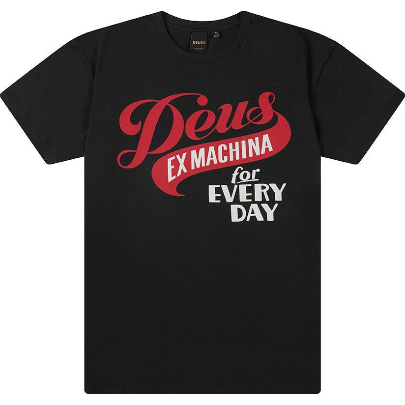 Deus For Every Day Tee - Black