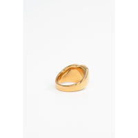 Porter Jewellery Chunky Heart Ring - Gold Vermeil