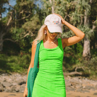 Araminta James Vacay Terry Dress - Light Apple