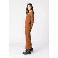 Remain Lou Knit Dress - Nutmeg