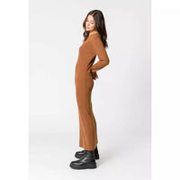 Remain Lou Knit Dress - Nutmeg