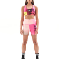 P.E Nation Immersion Bike Short - Blur Print