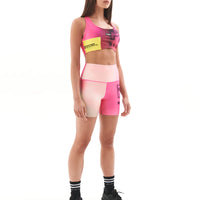 P.E Nation Immersion Bike Short - Blur Print