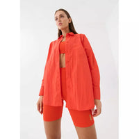 P.E Nation Interval Shirt - Cherry Tomato