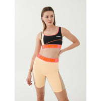 P.E Nation Double Cross Sports Bra - Black