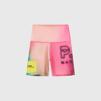 P.E Nation Immersion Bike Short - Blur Print