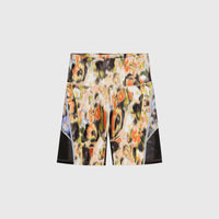 P.E Nation Visualise Bike Short - Floral Light Print