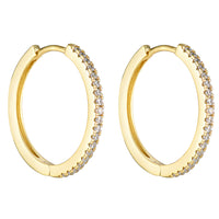 Porter Jewellery Angel Hoops (20mm) - Gold Vermeil