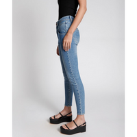 One Teaspoon Preachers High Waist Skinny Jean - Ash Blue