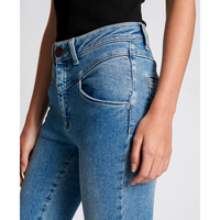 One Teaspoon Preachers High Waist Skinny Jean - Ash Blue