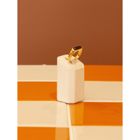 Porter Jewellery Maria Signet Ring - Gold Vermeil