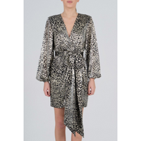 Rebecca Vienna Mini Dress - Gold