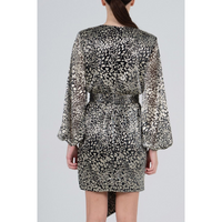 Rebecca Vienna Mini Dress - Gold