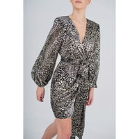 Rebecca Vienna Mini Dress - Gold