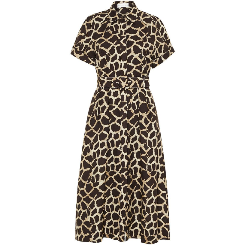 acacia midi shirt dress Rebecca Vallance Acacia Short Sleeve Midi Dress