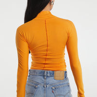 The Line By K Felix Top - Tangerine
