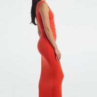The Line By K Inez Dress - Persimmon