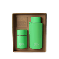 Frank Green Ceramic My Eco Gift Sets - Neon Green