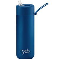 Frank Green Ceramic Reusable Bottle 20oz/595ml - Deep Ocean