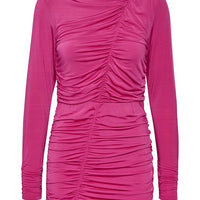 Gestuz OdaGZ Short Dress - Fushia Red