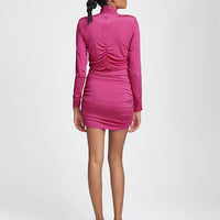 Gestuz OdaGZ Short Dress - Fushia Red