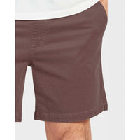 The Academy Brand Volley Short - Raisin