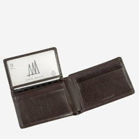 Status Anxiety Jonah Wallet - Chocolate
