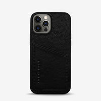 Status Anxiety Who's Who Leather Phone Case (iPhone) - Black