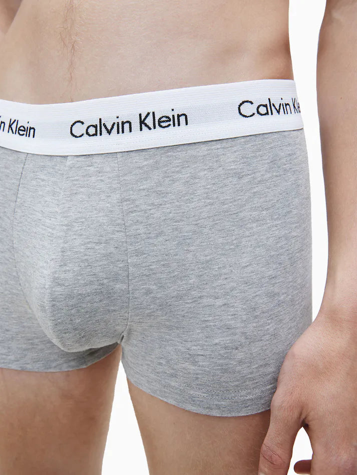 Calvin Klein Cotton Stretch 3 Pack Trunks - Multi