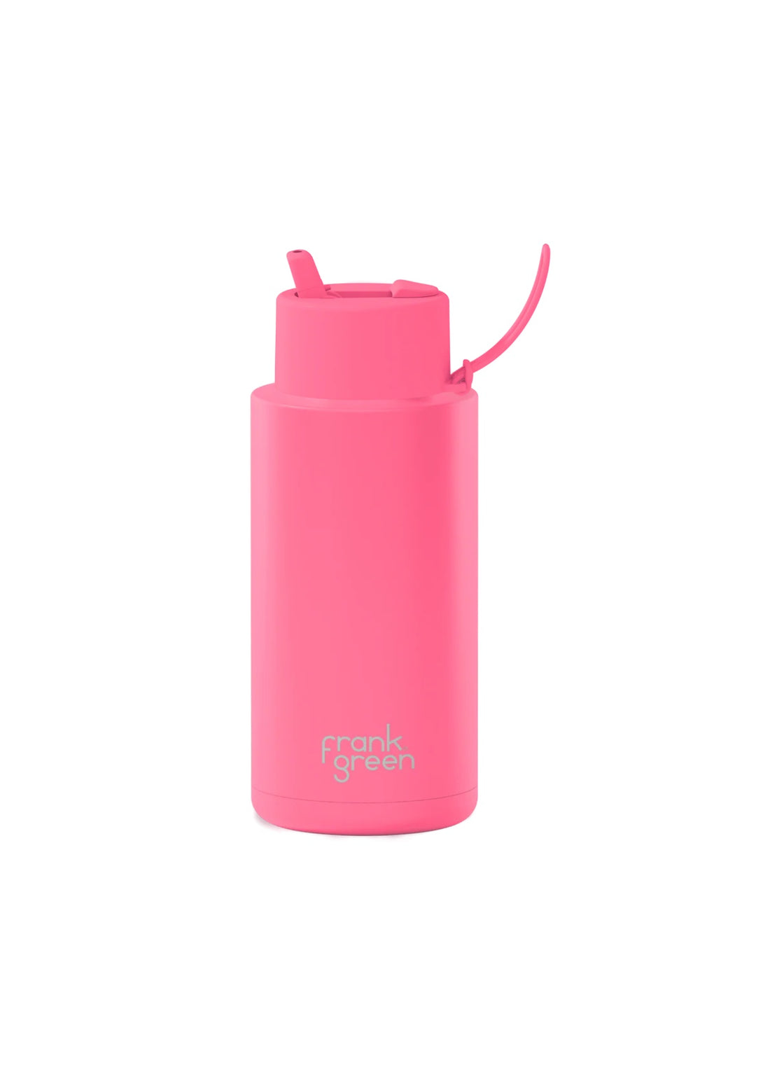 Frank Green Ceramic Reusable Bottle 34oz/1000ml - Bubblegum Blast