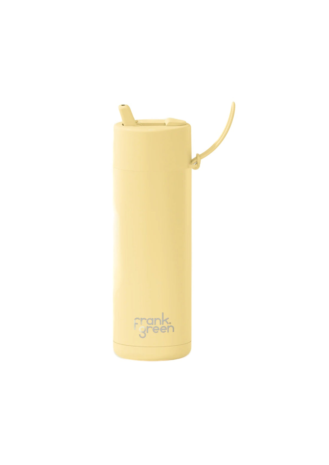 Frank Green Ceramic Reusable Bottle 20oz/595ml - Buttermilk