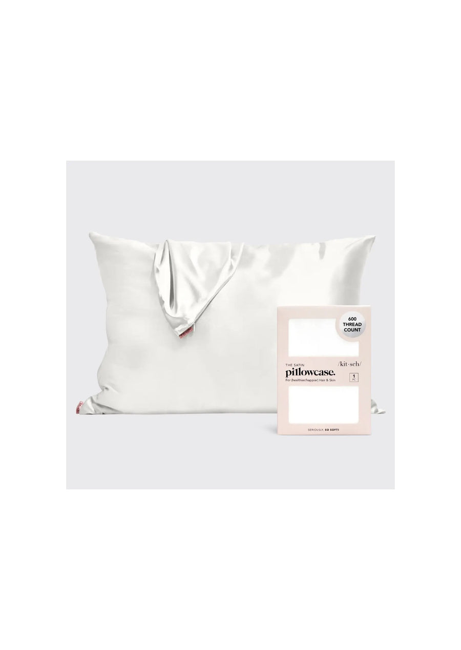 Kitsch Satin Pillowcase - Ivory
