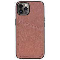 Status Anxiety Who's Who Leather Phone Case (iPhone) - Dusty Rose
