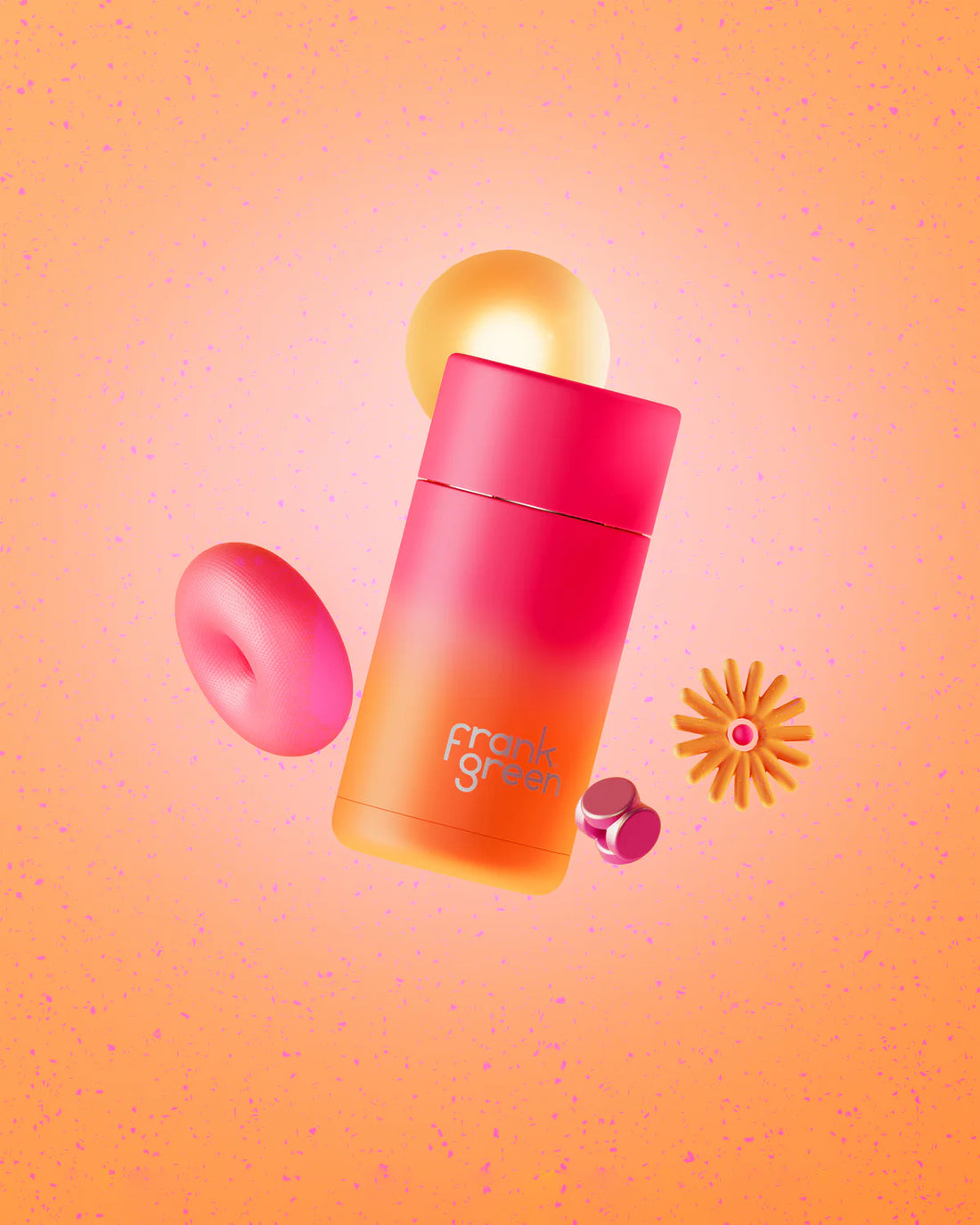 Frank Green Gradient Ceramic Reusable Cup 12oz/355ml - Summer Sunset