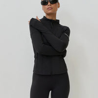 Pinky & Kamal Racer Zip Jacket - Black