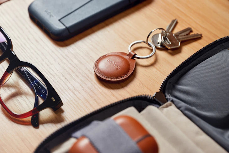 Bellroy Leather Sleeve For AirTag - Terracotta